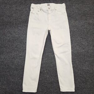 Citizens of Humanity Rocket Crop Jeans Womens 30 White High‎ Rise Skinny Denim